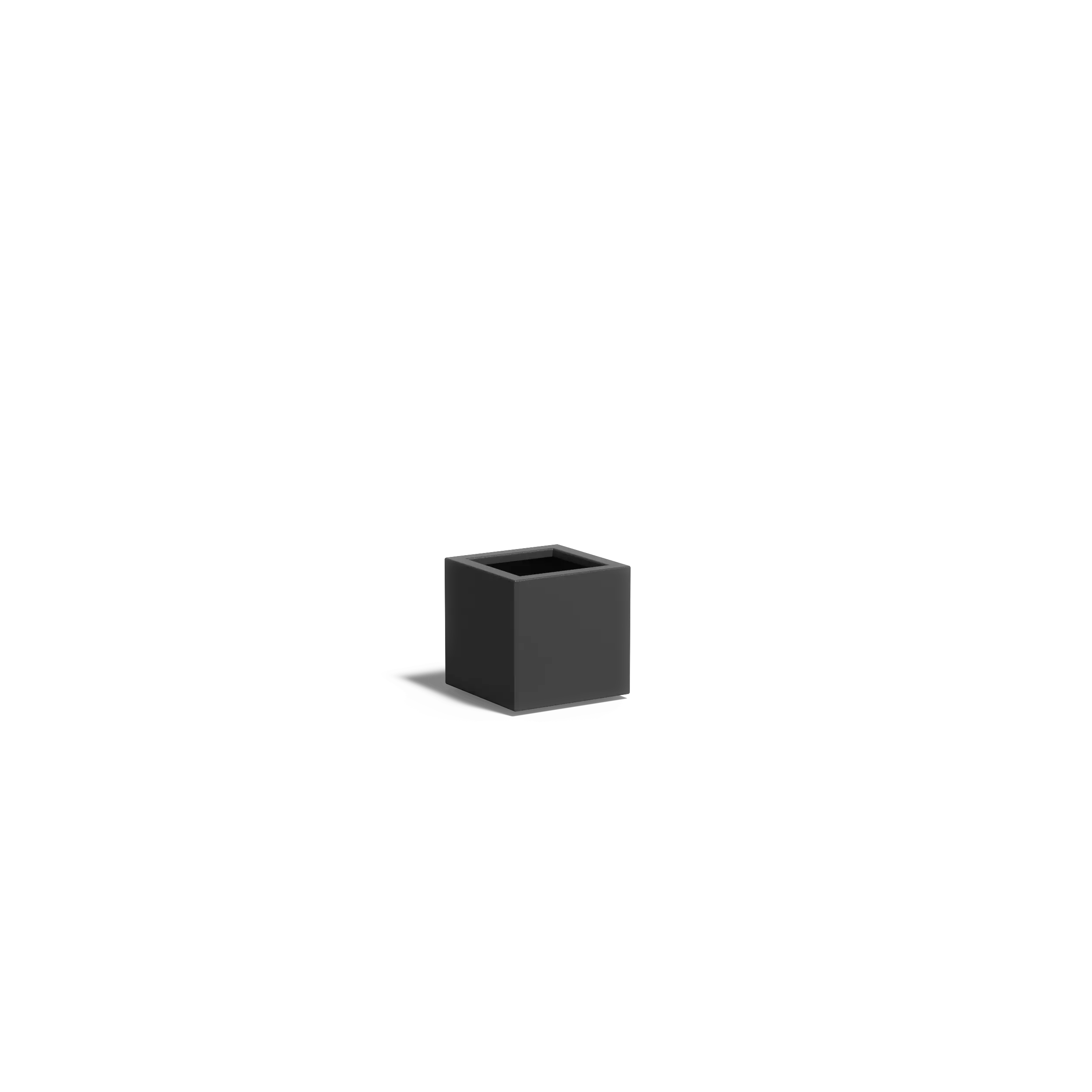 Istutusastia alumiini nelikulmio 400x400x400