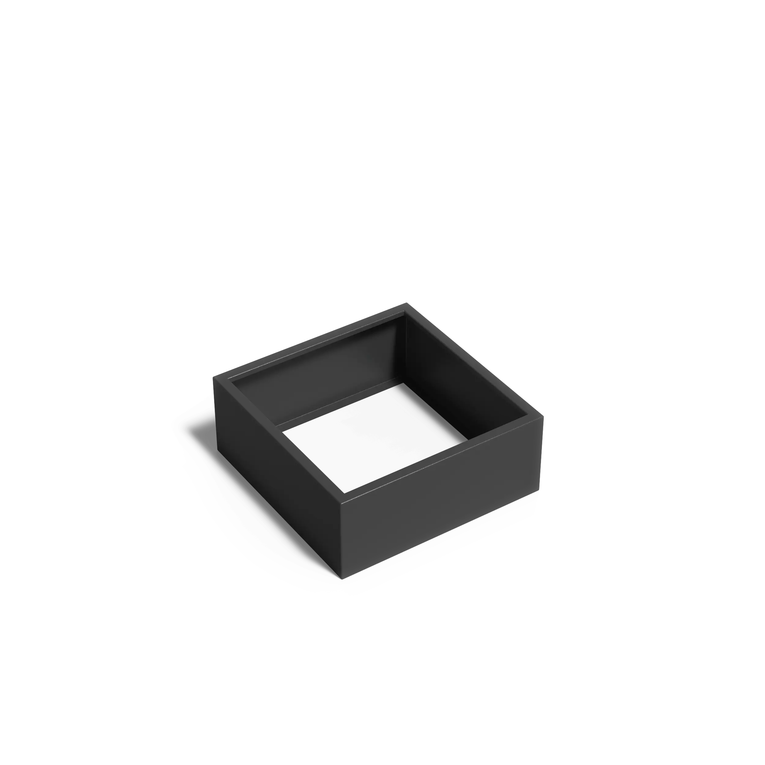 Istutusastia alumiini Nelikulmio ilman pohjaa 1000x1000x400