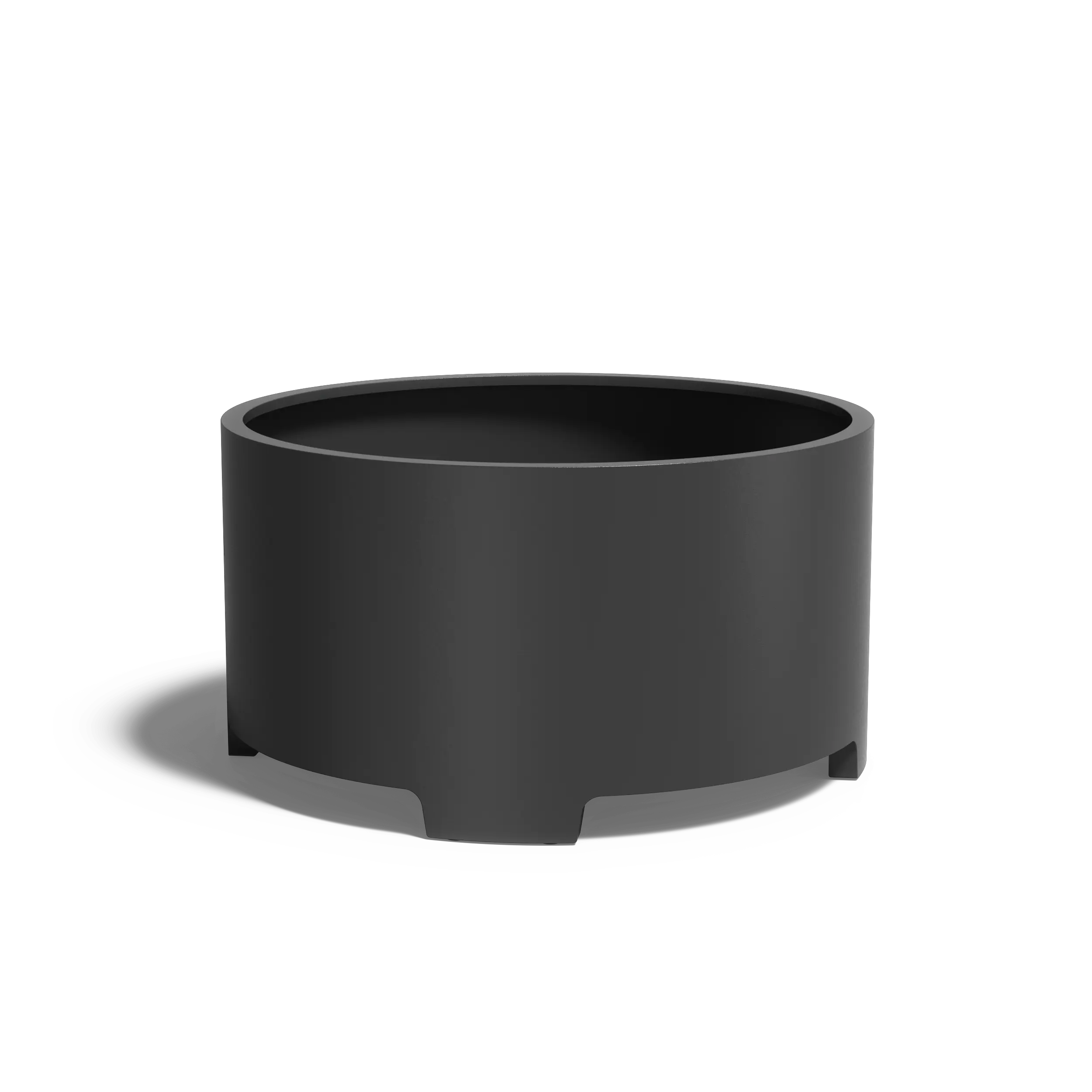 [AMP2.1] Istutusastia alumiini Sylinteri jaloilla Ø1500x800