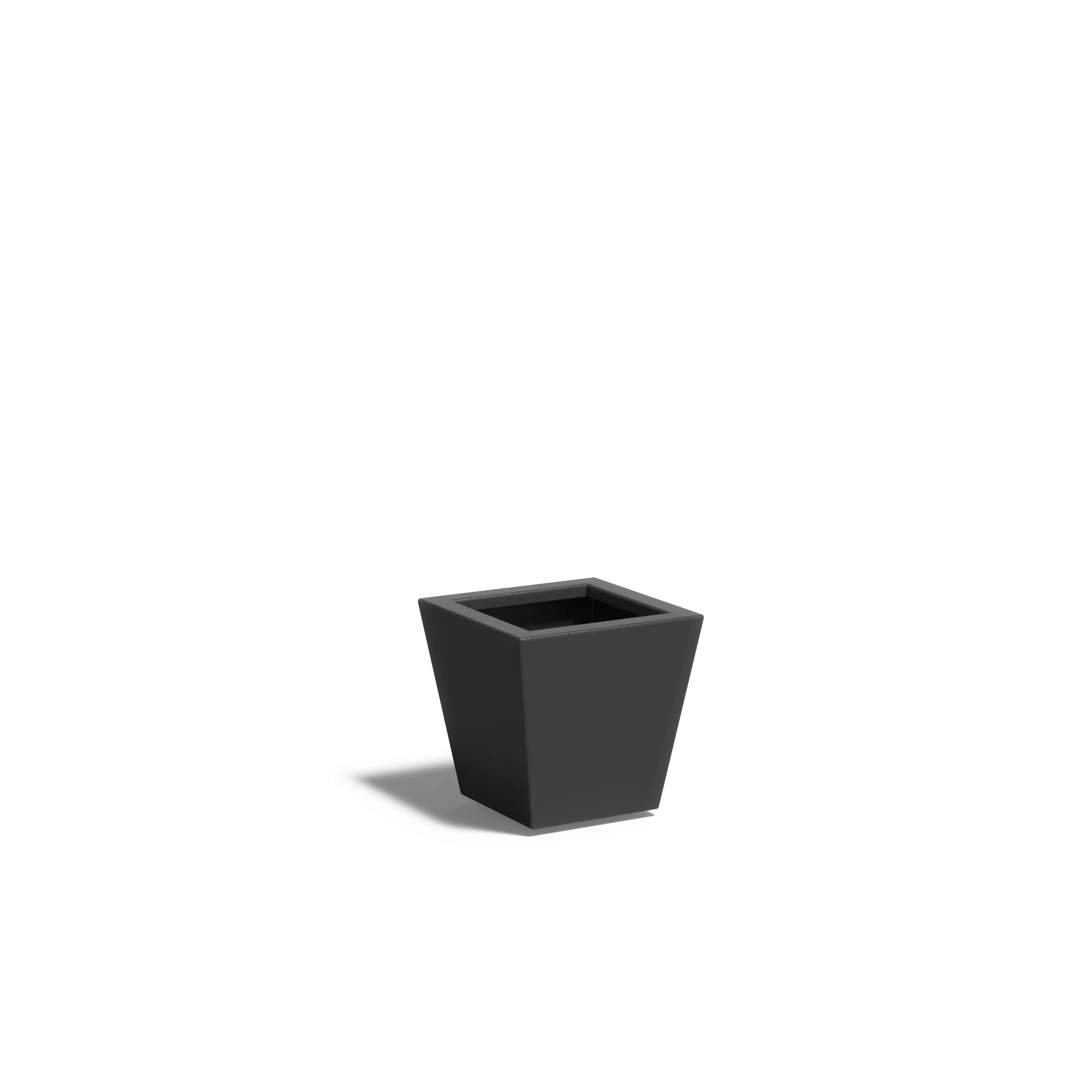[AOT10] Istutusastia alumiini Neliökartio 400x400x400