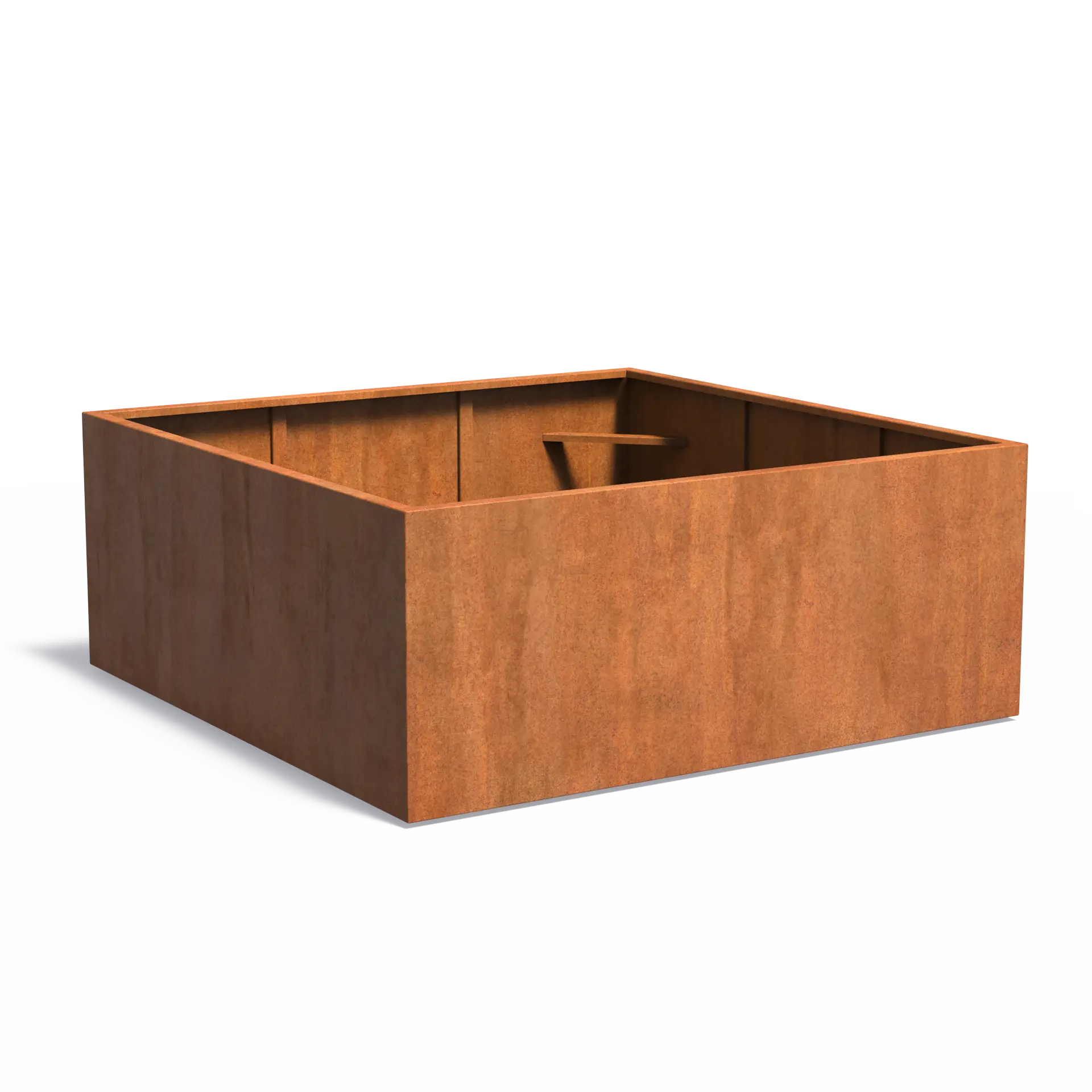 Istutusastia Corten Nelikulmio 2000x2000x800