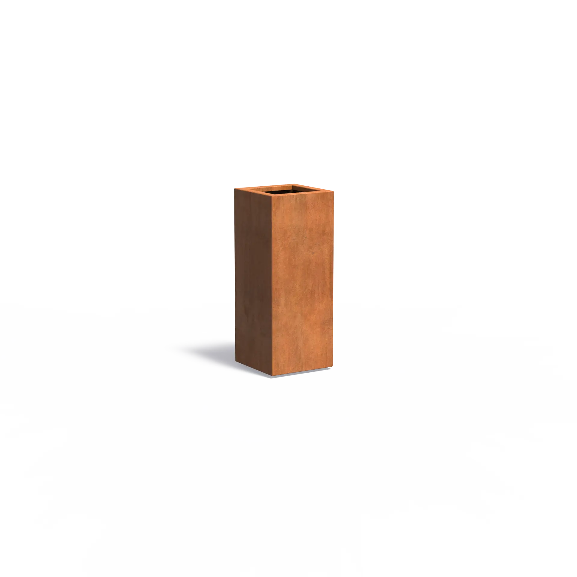 Istutusastia Corten Nelikulmio 400x400x1000