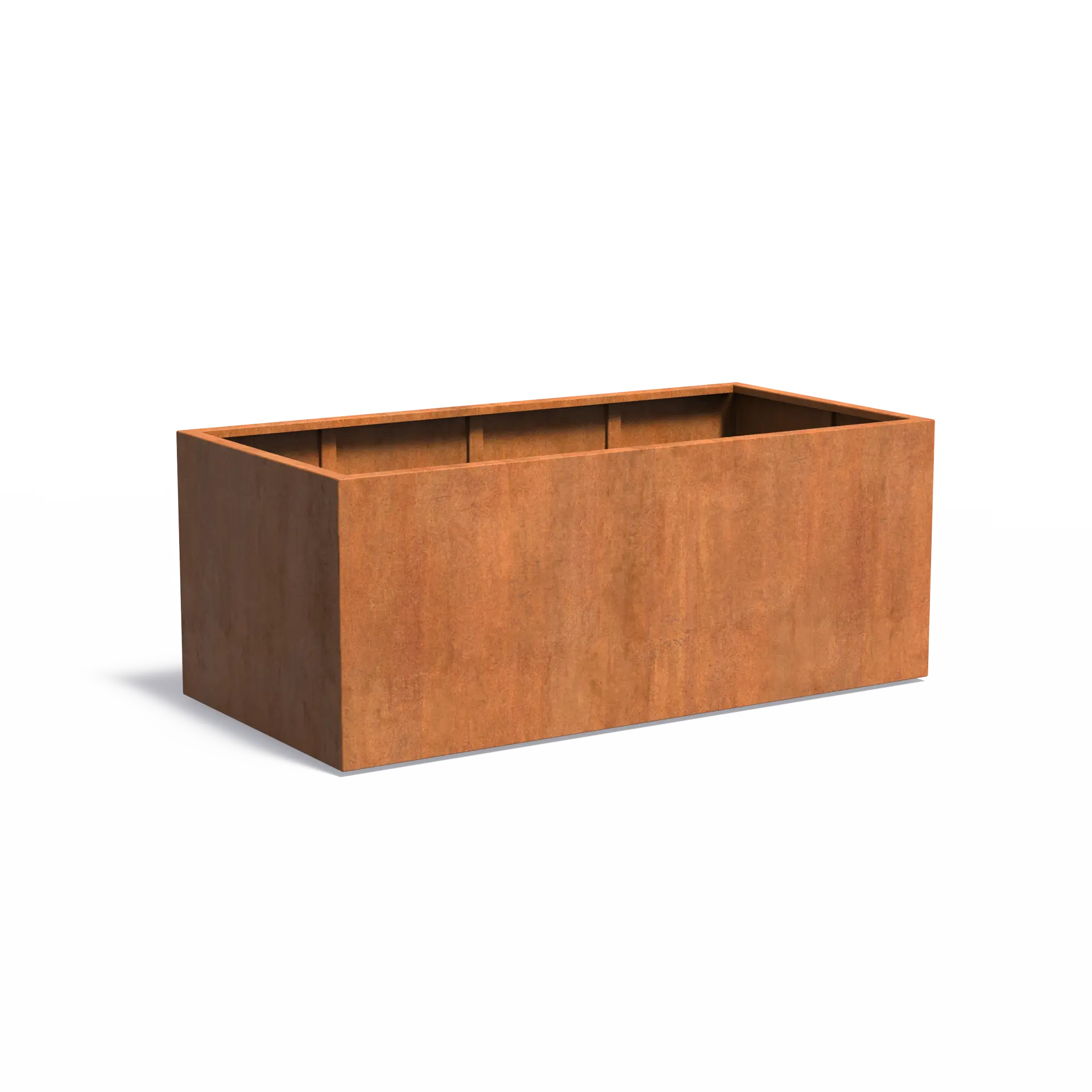 Istutusastia Corten Nelikulmio 2000x1000x800