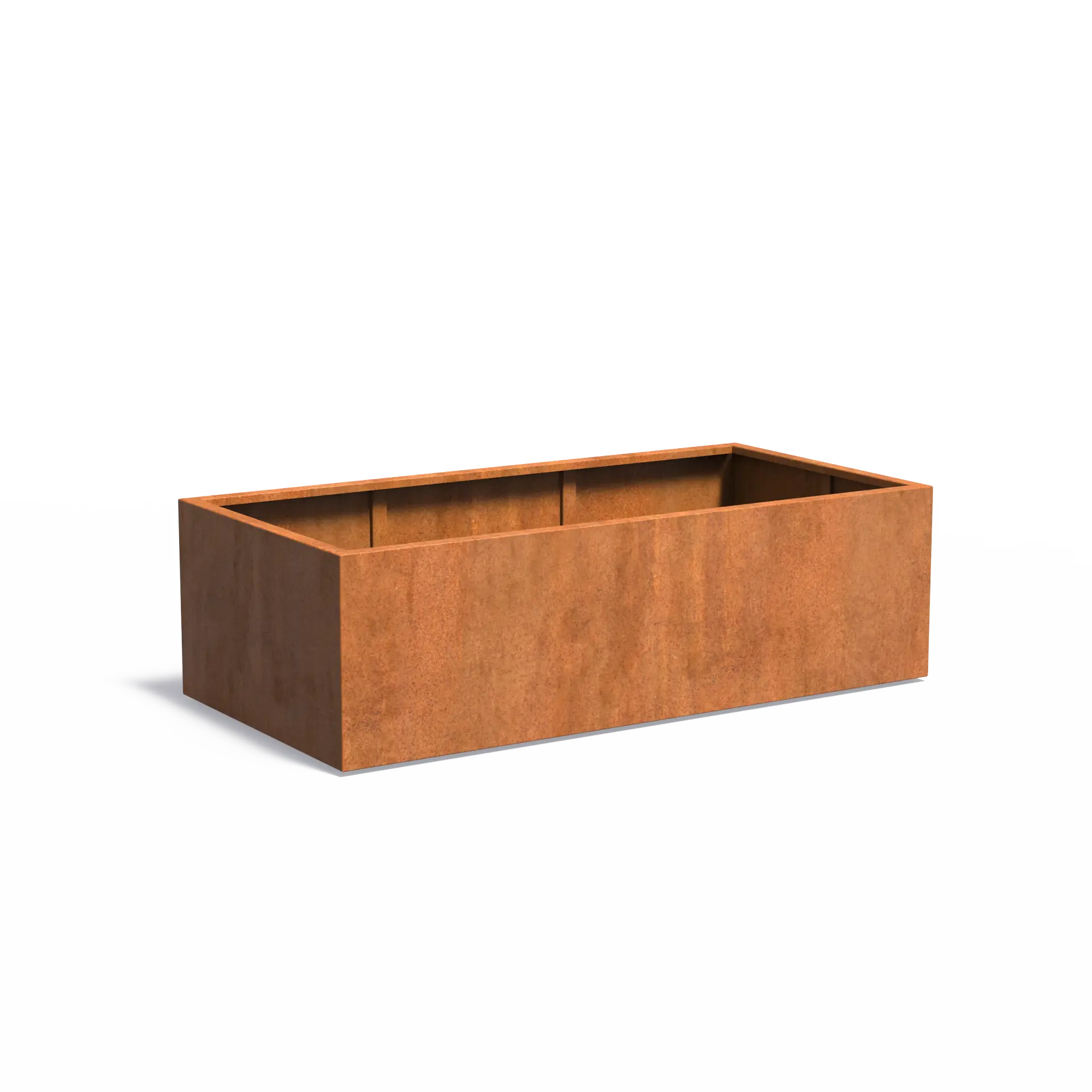 Istutusastia Corten Nelikulmio 2000x1000x600