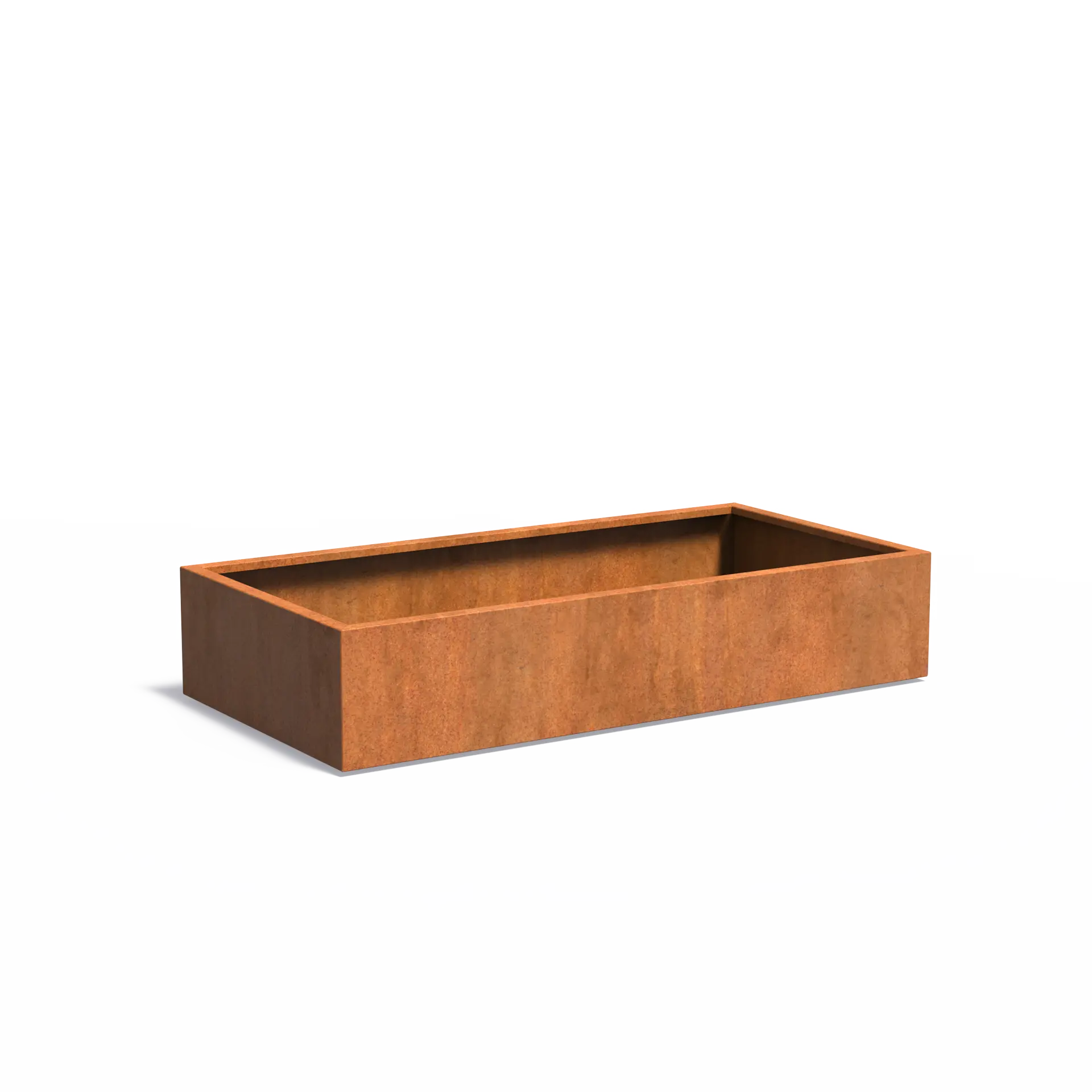 Istutusastia Corten Nelikulmio 2000x1000x400