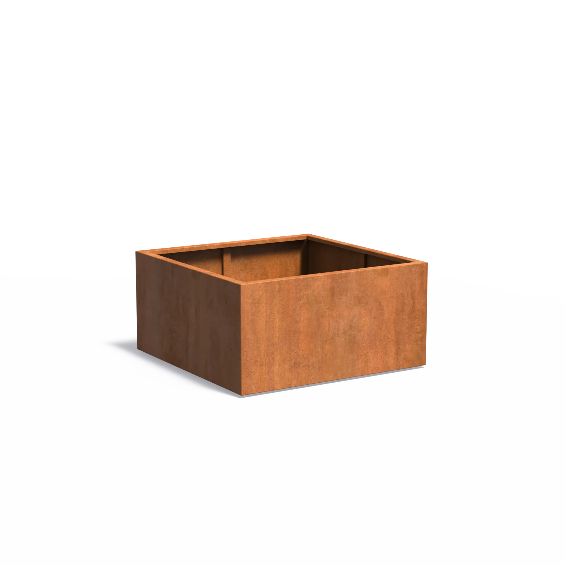 Istutusastia Corten Nelikulmio 1200x1200x600