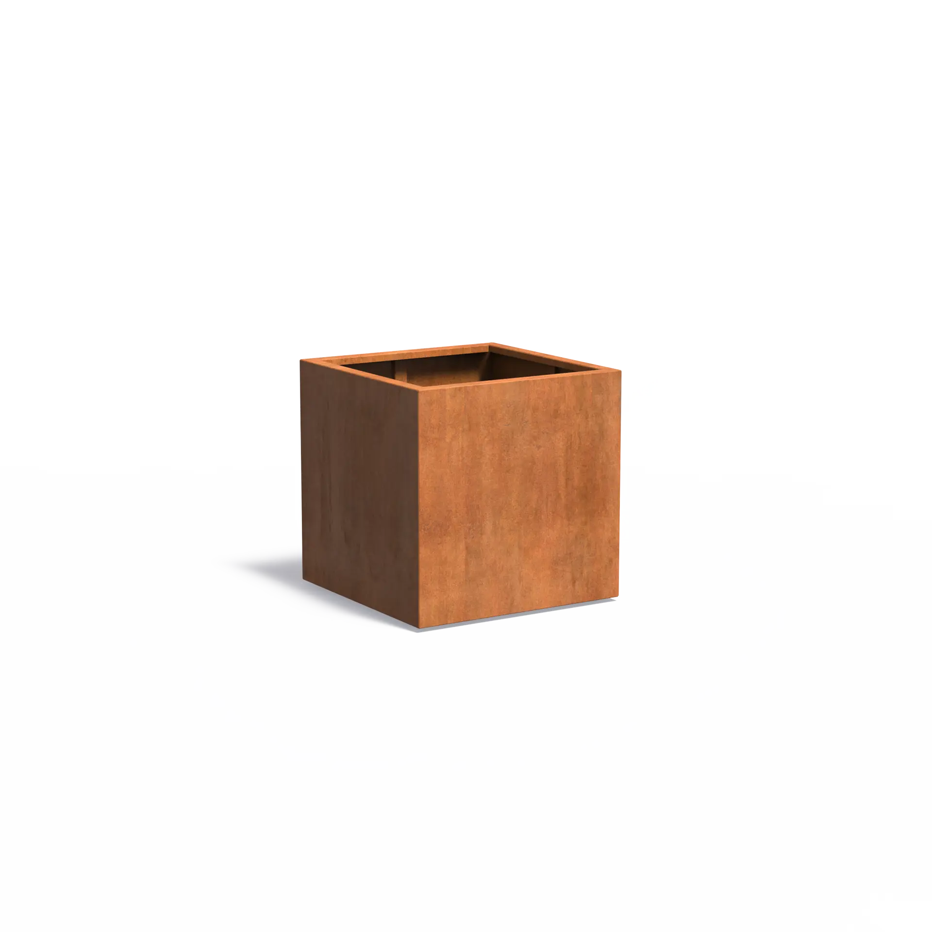 Istutusastia Corten Nelikulmio 800x800x800