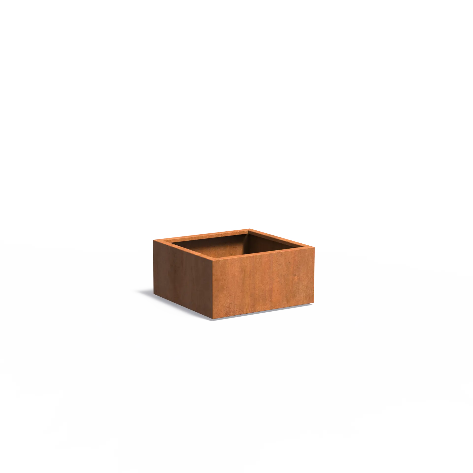 Istutusastia Corten Nelikulmio 800x800x400