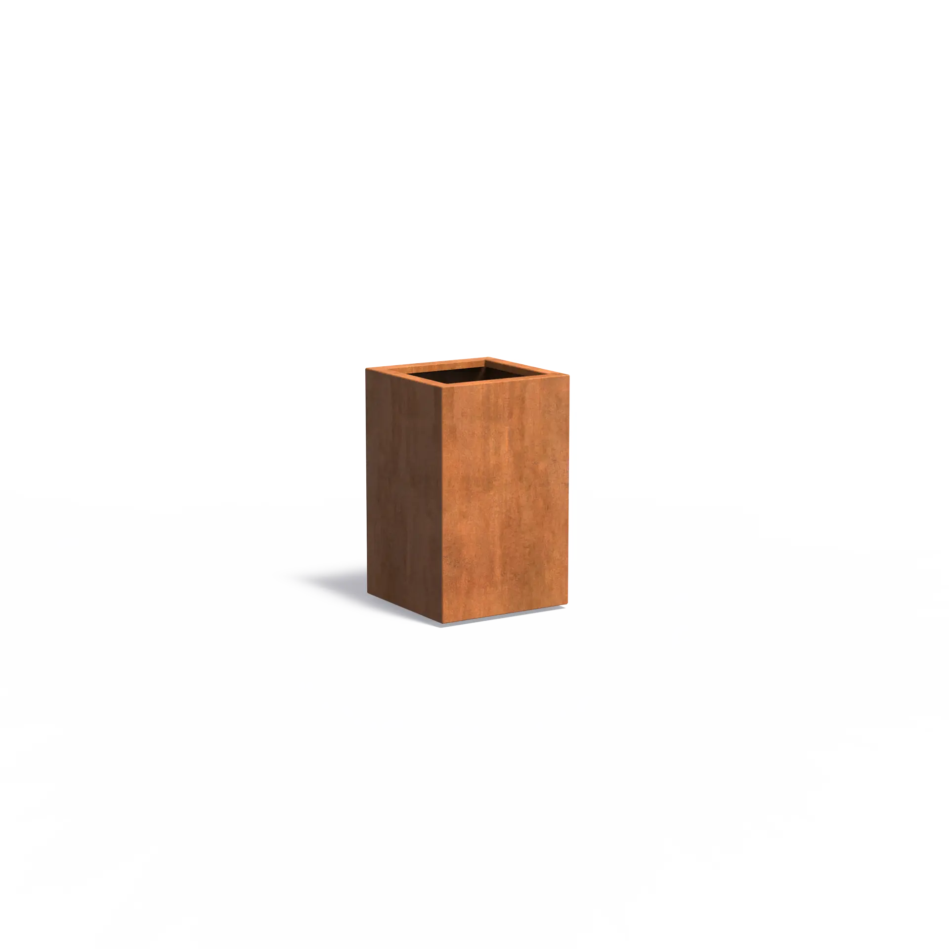 Istutusastia Corten Nelikulmio 500x500x800