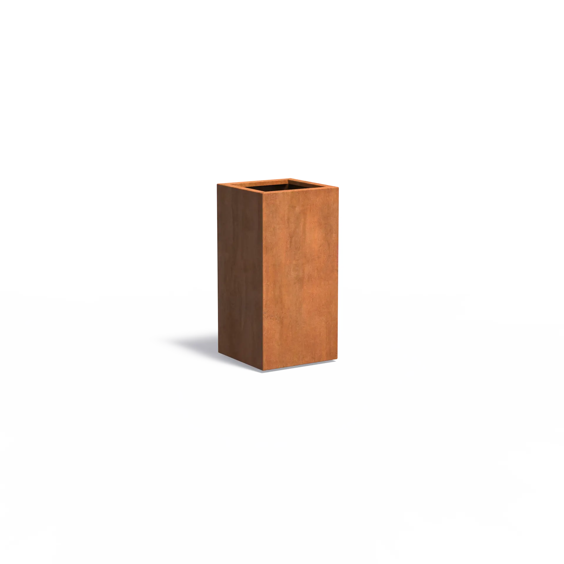 Istutusastia Corten Nelikulmio 500x500x1000