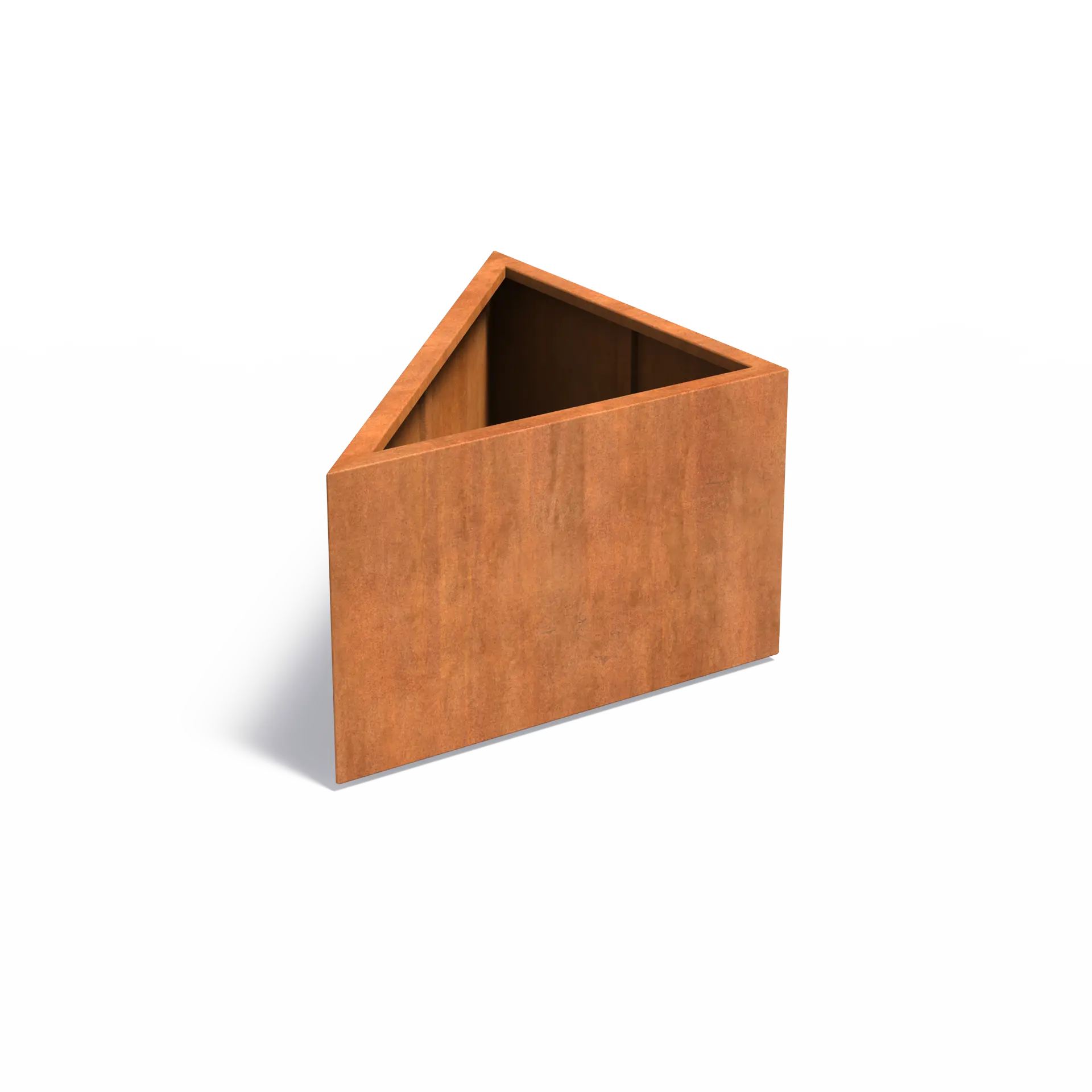 [CAT5.2] Istutusastia Corten Kolmio 1000x1000x600