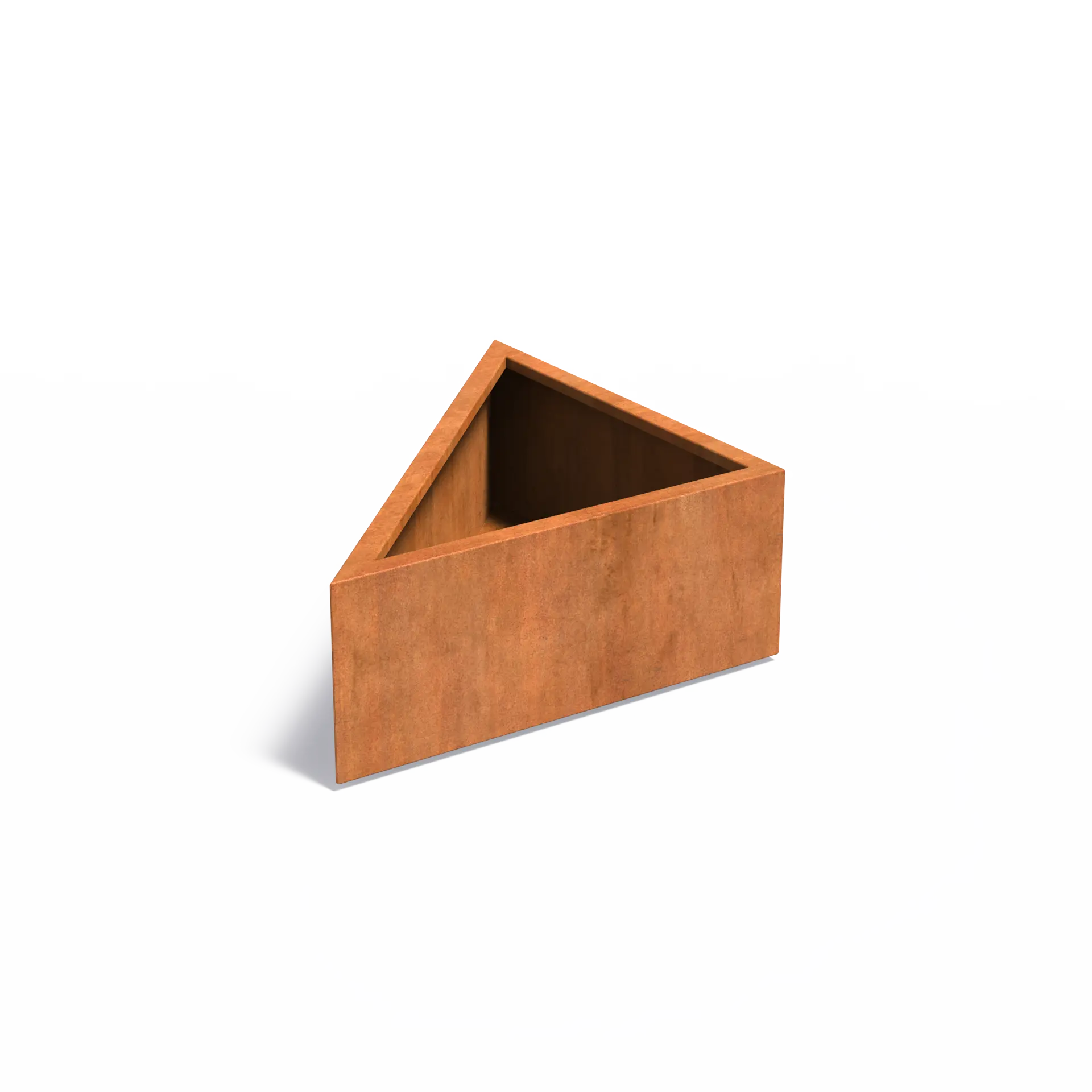 [CAT5.3] Istutusastia Corten Kolmio 1000x1000x400