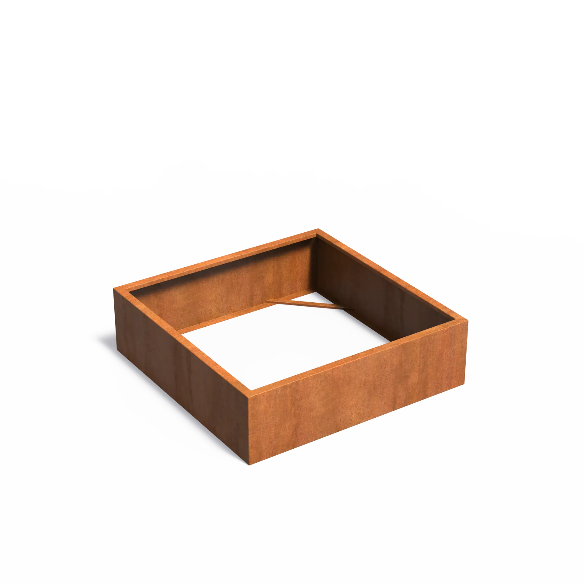 [CAW3.3] Istutusastia Corten Nelikulmio ilman pohjaa 1400x1400x400