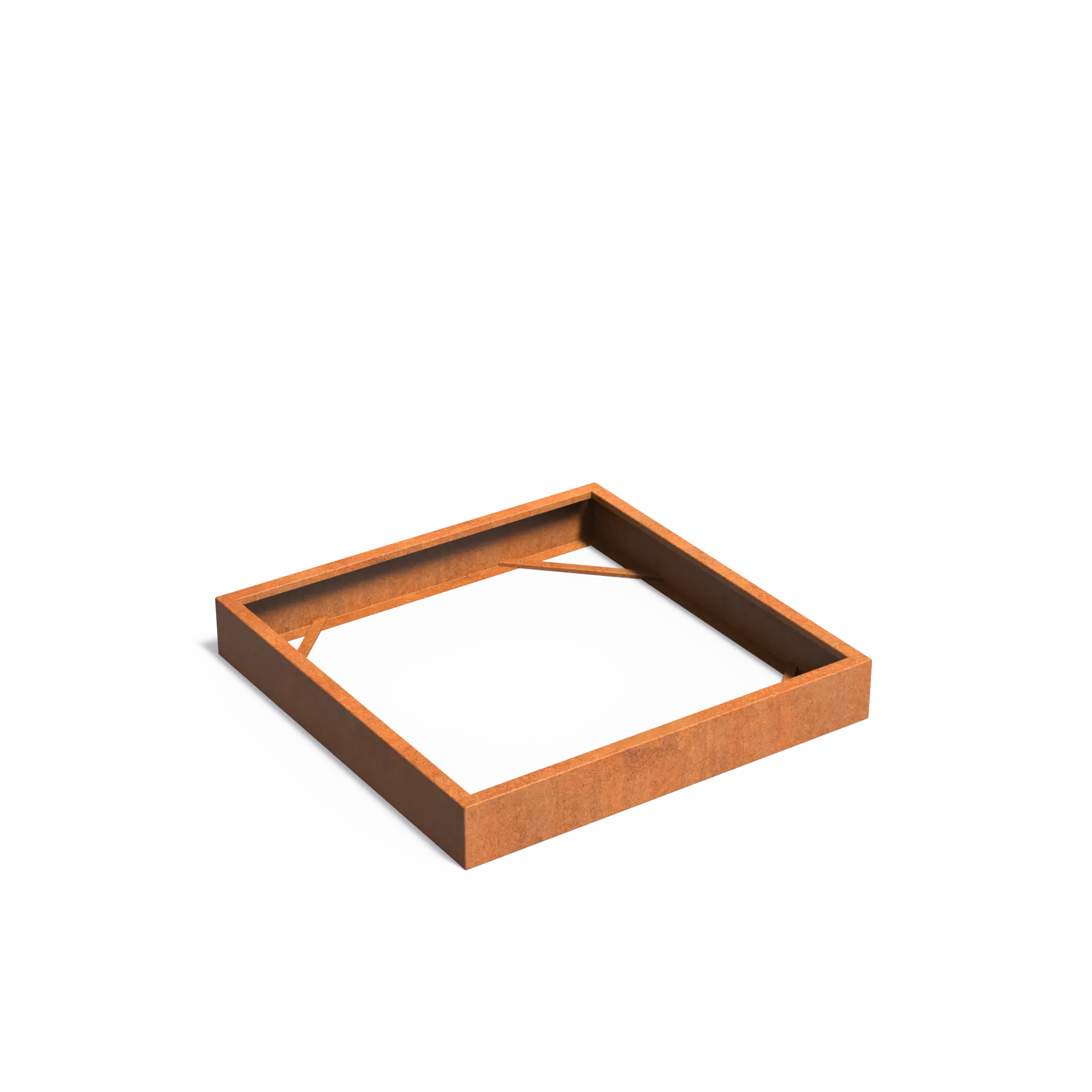 [CAW3.4] Istutusastia Corten Nelikulmio ilman pohjaa 1400x1400x200