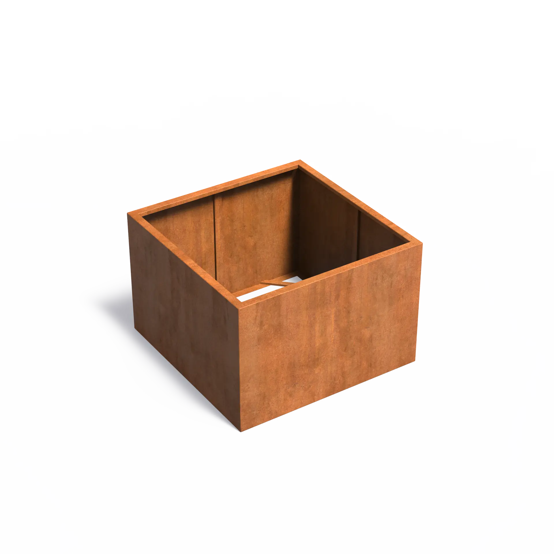 [CAW4.1] Istutusastia Corten Nelikulmio ilman pohjaa 1200x1200x800