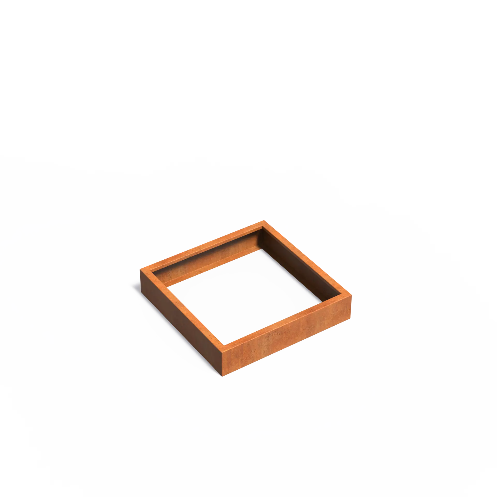 [CAW5.4] Istutusastia Corten Nelikulmio ilman pohjaa 1000x1000x200