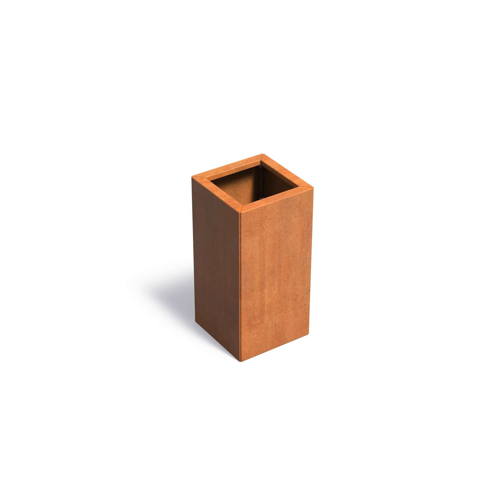 Istutusastia Corten Nelikulmio koottava 400x400x800