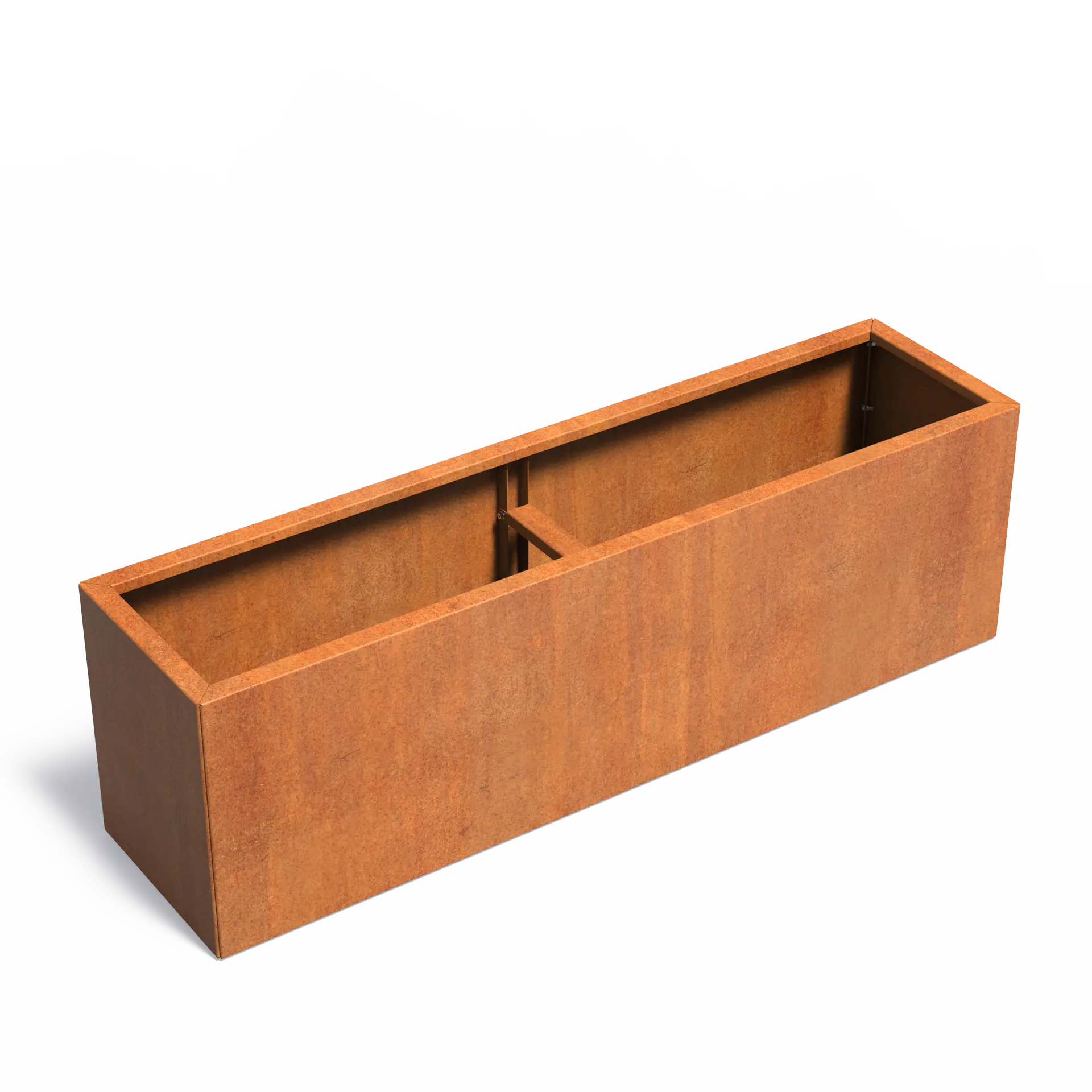 Istutusastia Corten Nelikulmio koottava 2000x500x600