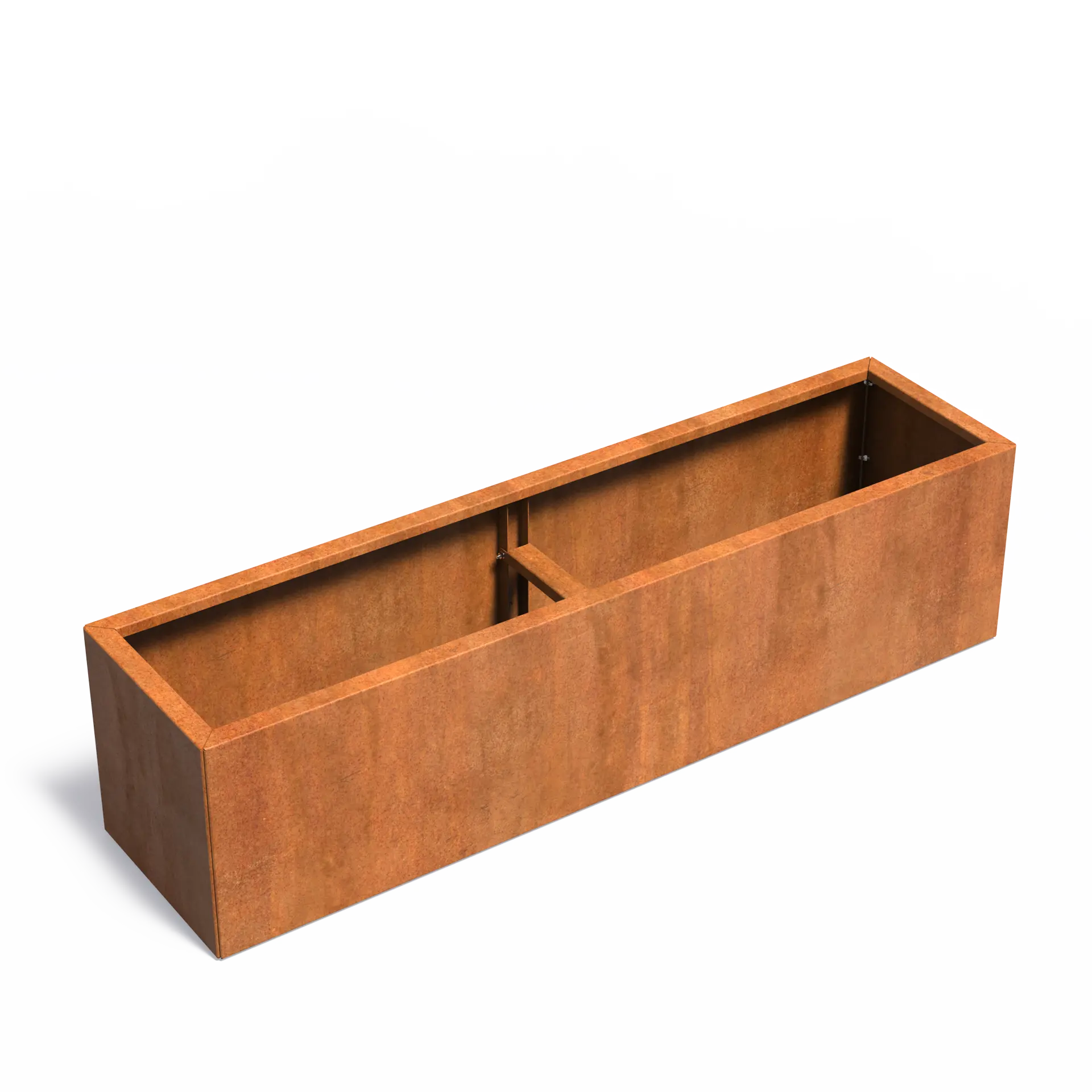 Istutusastia Corten Nelikulmio koottava 2000x500x500