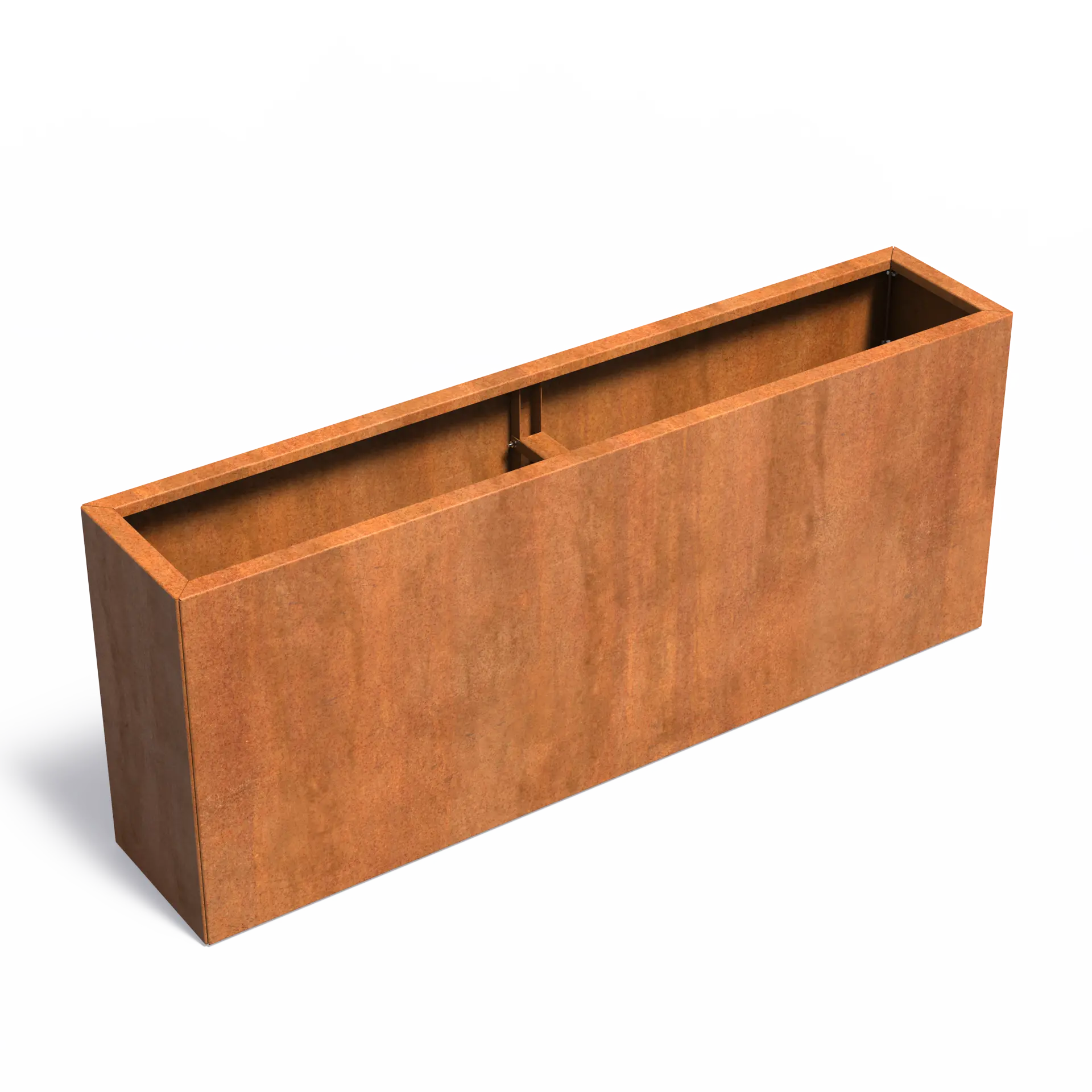 Istutusastia Corten Nelikulmio koottava 2000x400x800
