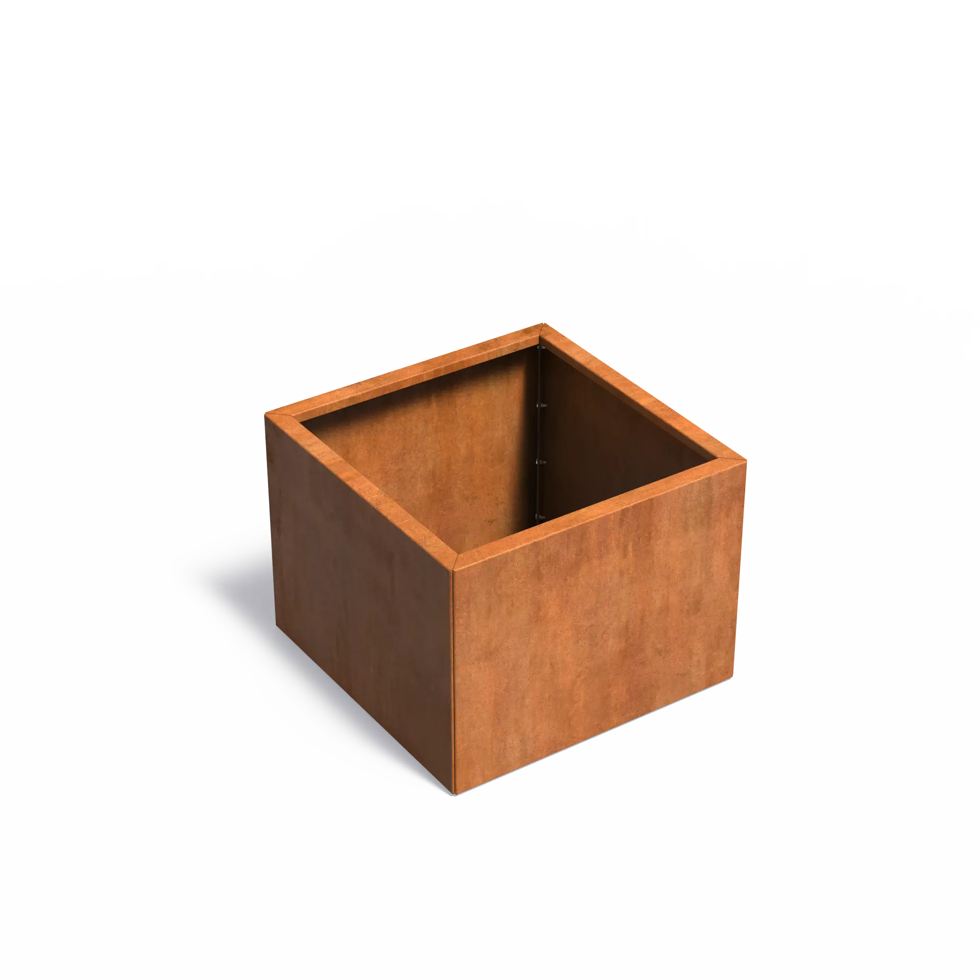 Istutusastia Corten Nelikulmio koottava 800x800x600