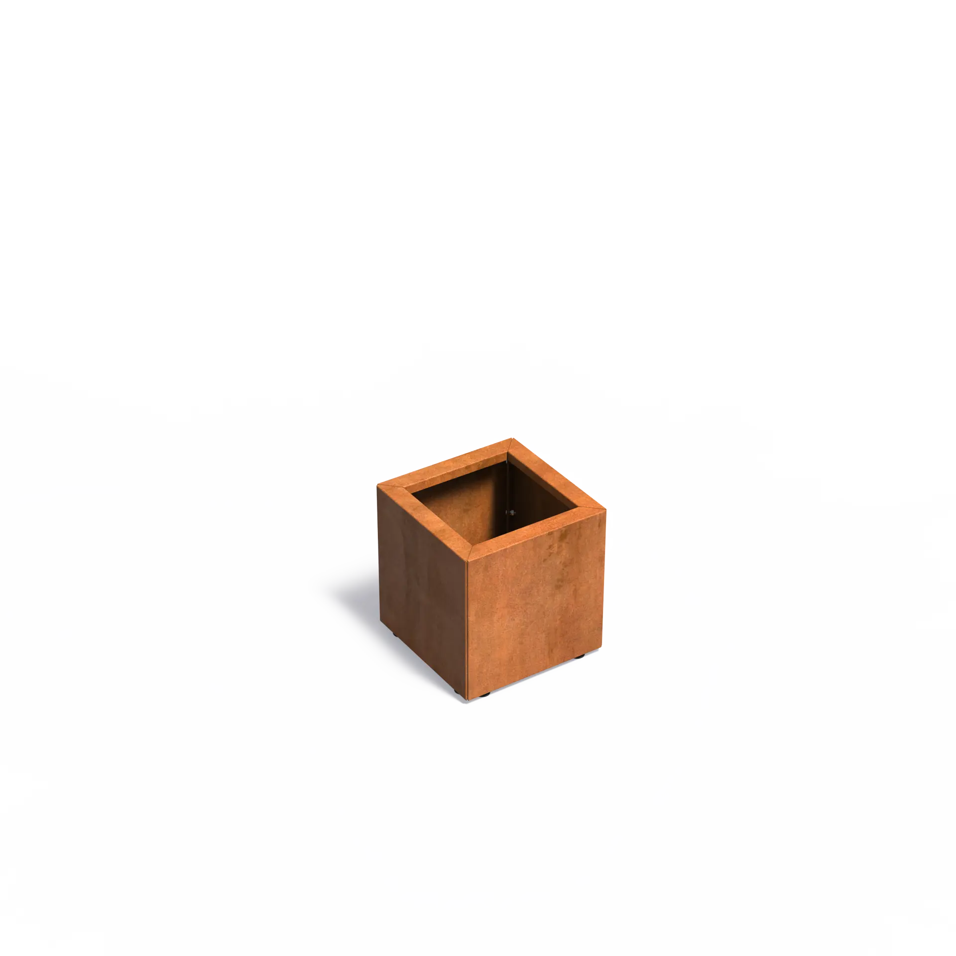 Istutusastia Corten Nelikulmio koottava pohjalevy 400x400