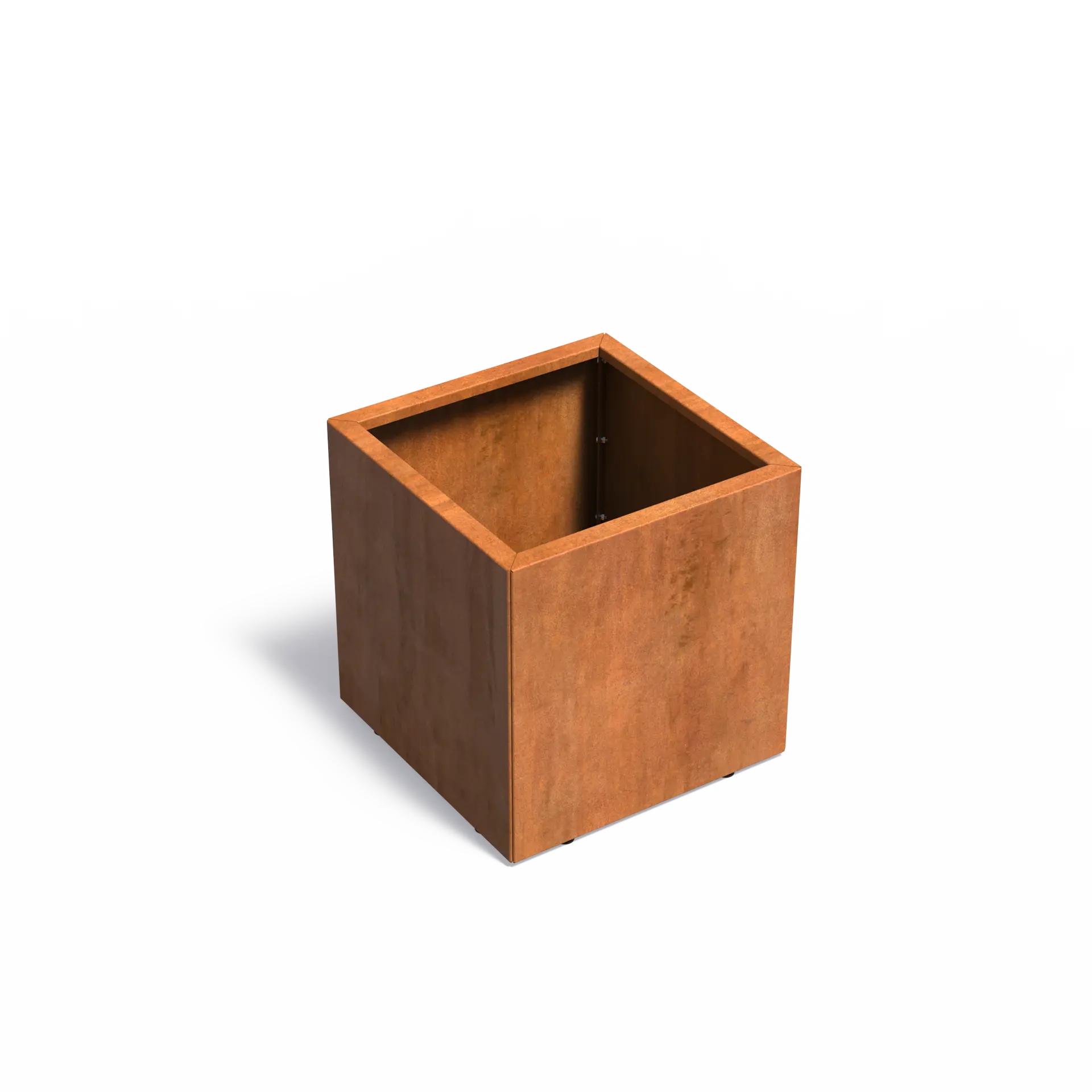 Istutusastia Corten Nelikulmio koottava pohjalevy 700x700