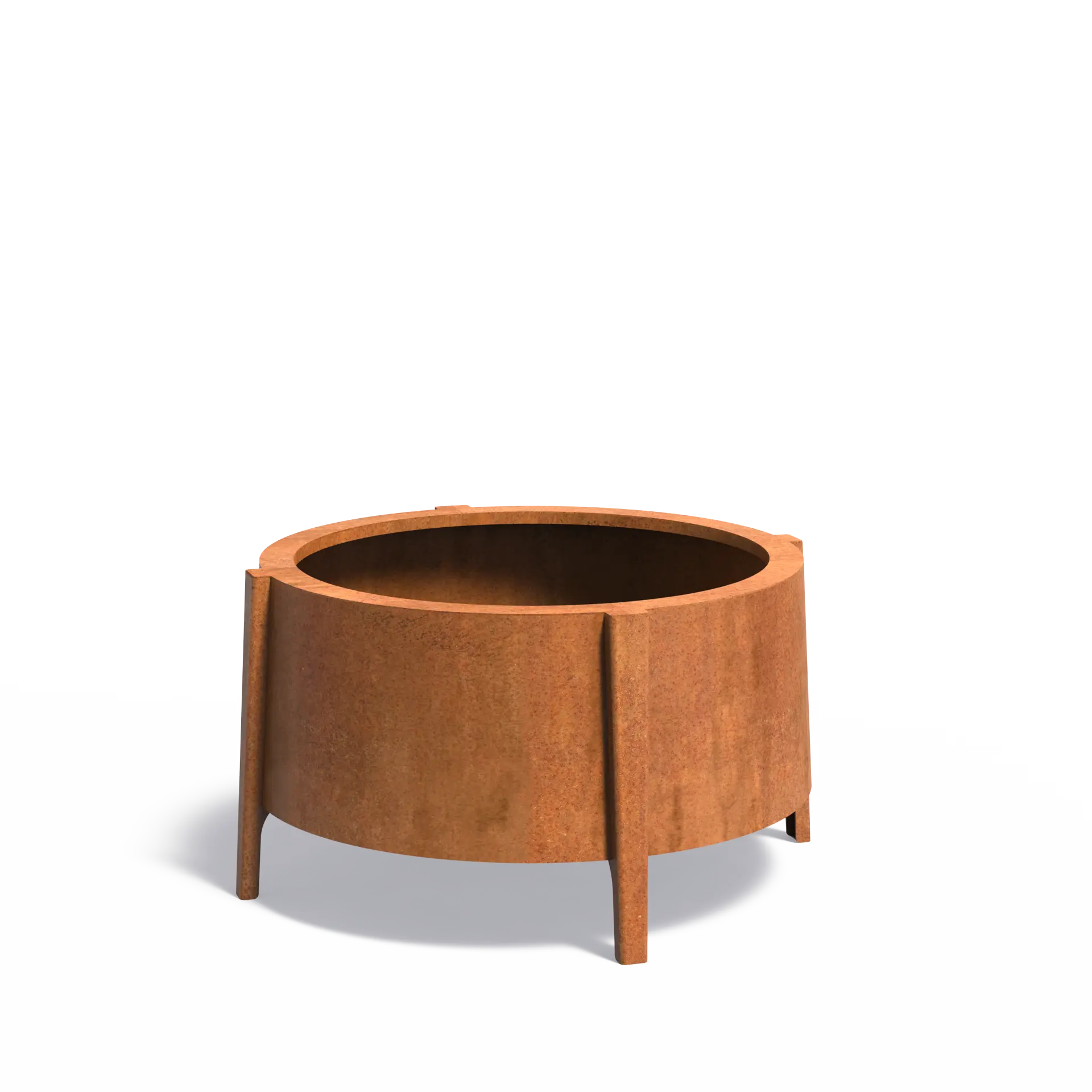 [CBN1] Istutusastia Corten Sylinteri pitkillä jaloilla 1000x600