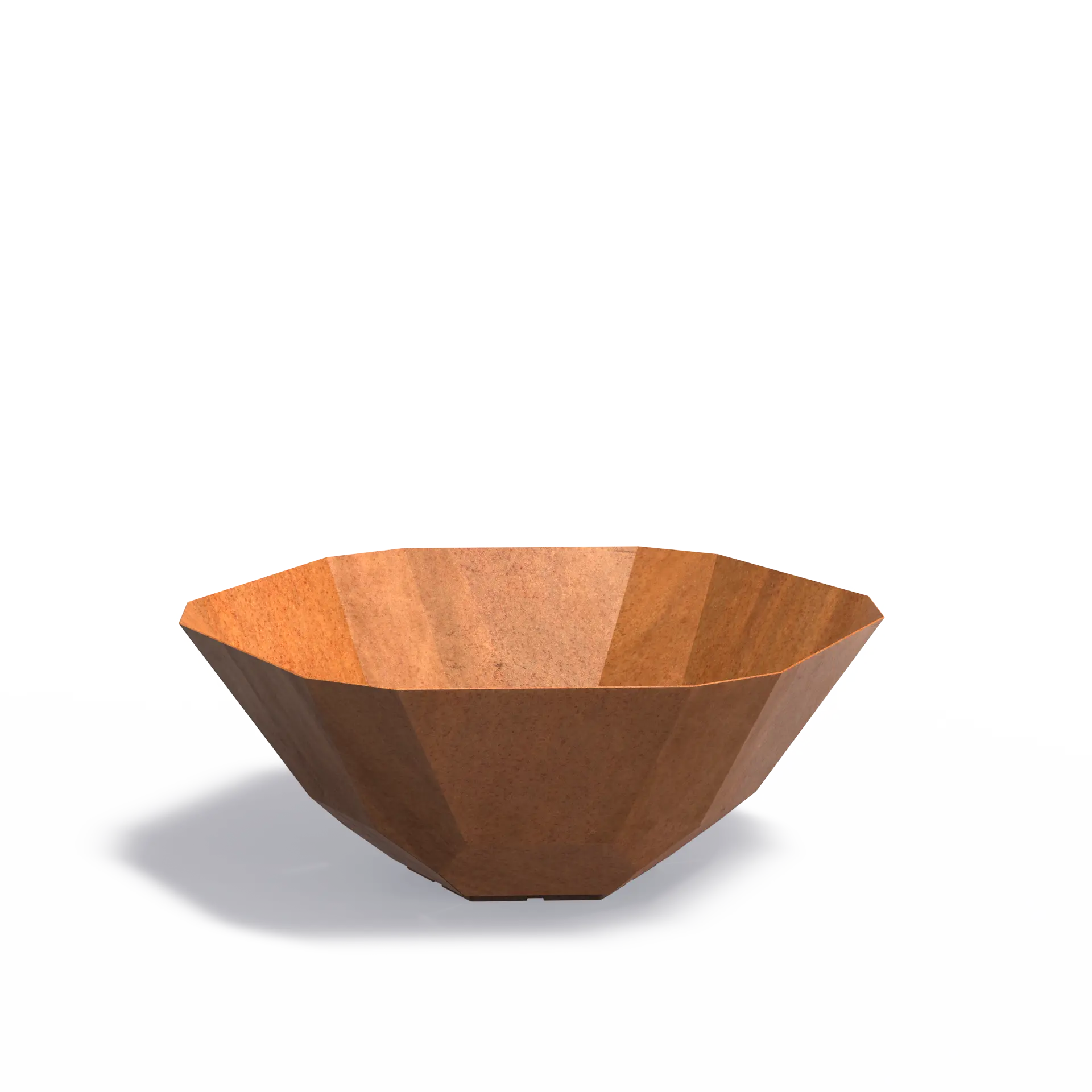 [CFT1] Istutusastia Corten Fasetti 1200x500
