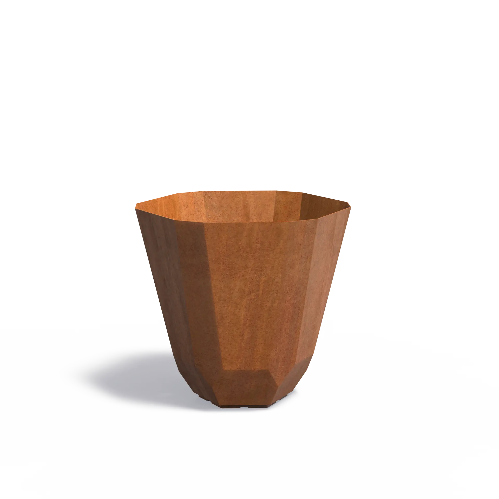 Istutusastia Corten Fasetti 800x800