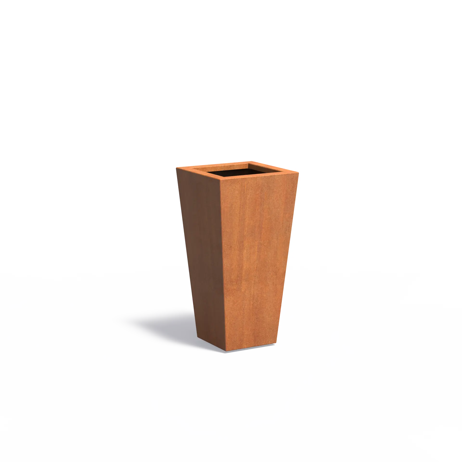 Istutusastia Corten Neliökartio 400x400x800