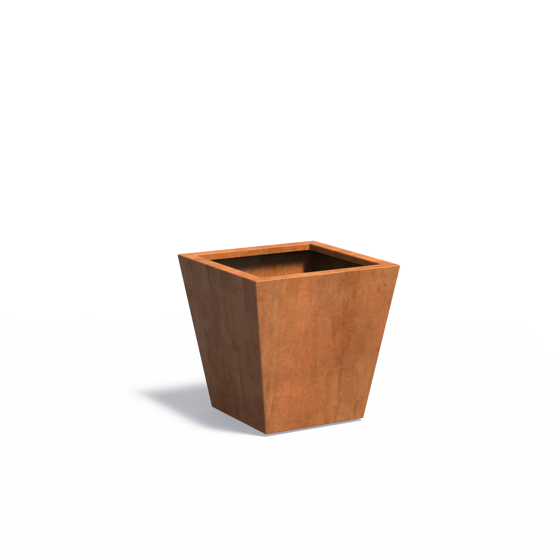 Istutusastia Corten Neliökartio 600x600x600