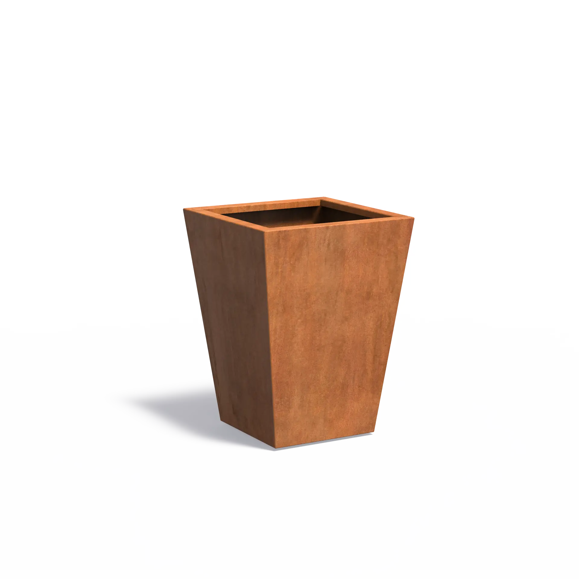 [COT8.1] Istutusastia Corten Neliökartio 600x600x800