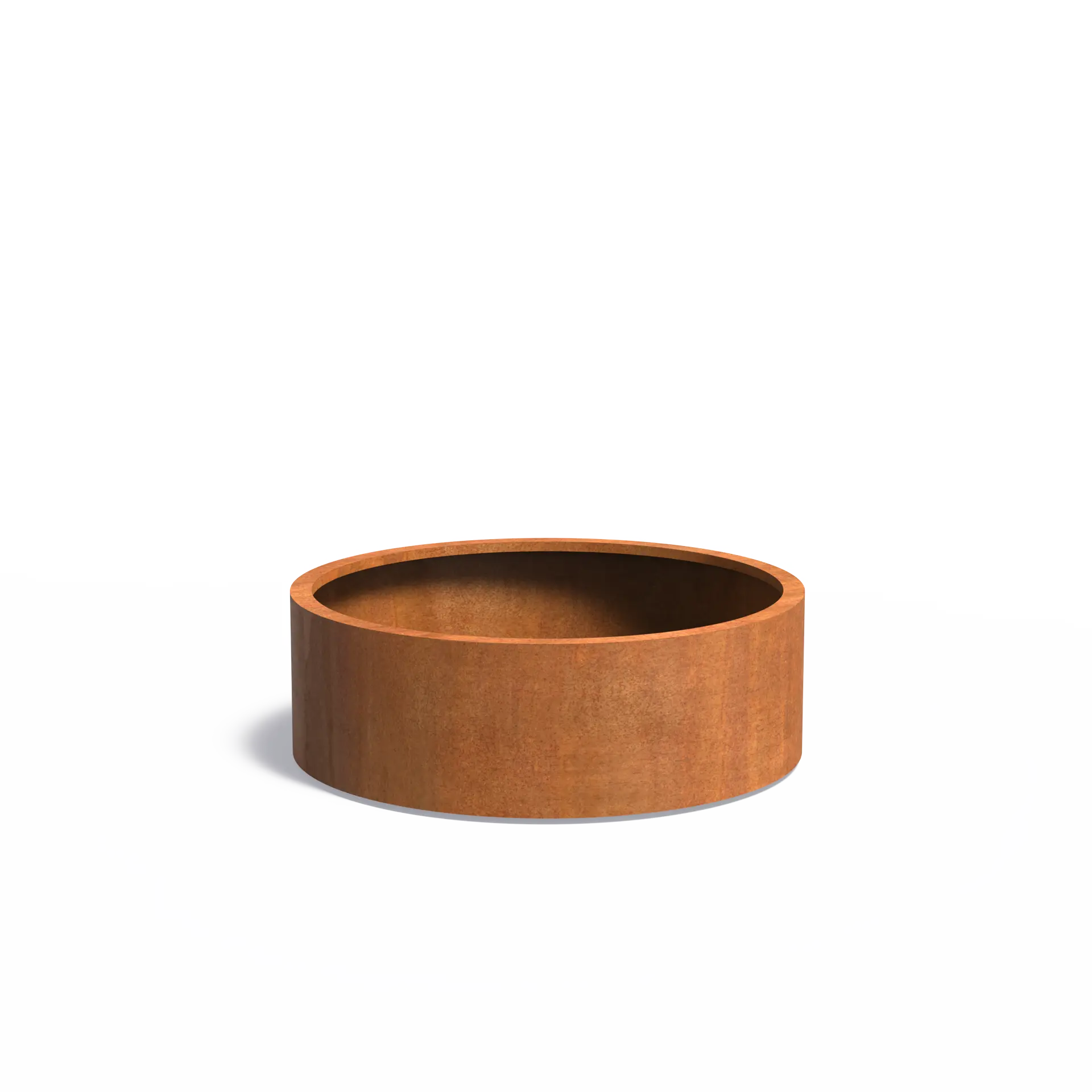 Istutusastia Corten Sylinteri pyörillä Ø1200x400