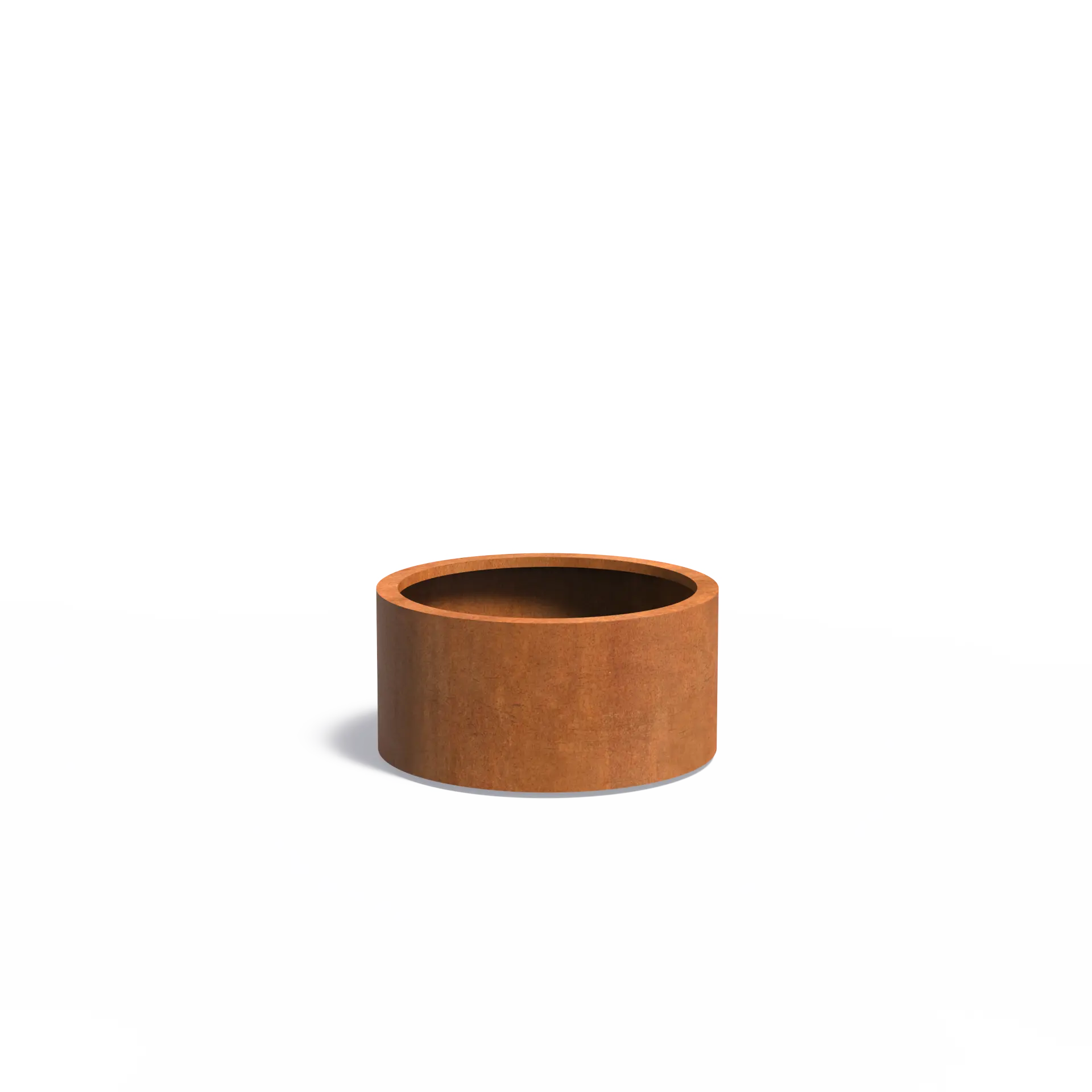 [CTWL6.3] Istutusastia Corten Sylinteri pyörillä Ø800x400