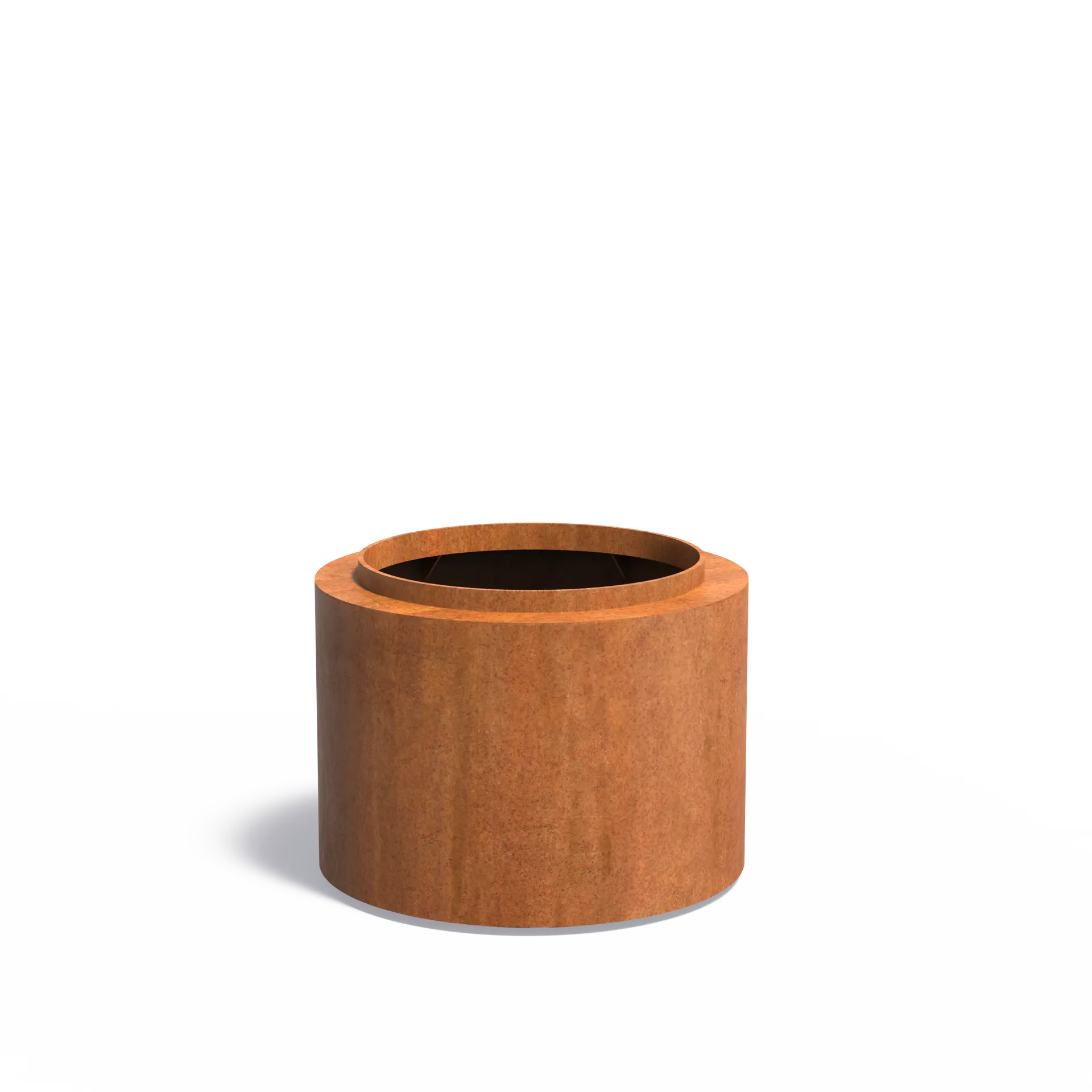 Istutusastia Corten Sylinteri kauluksella 800x600